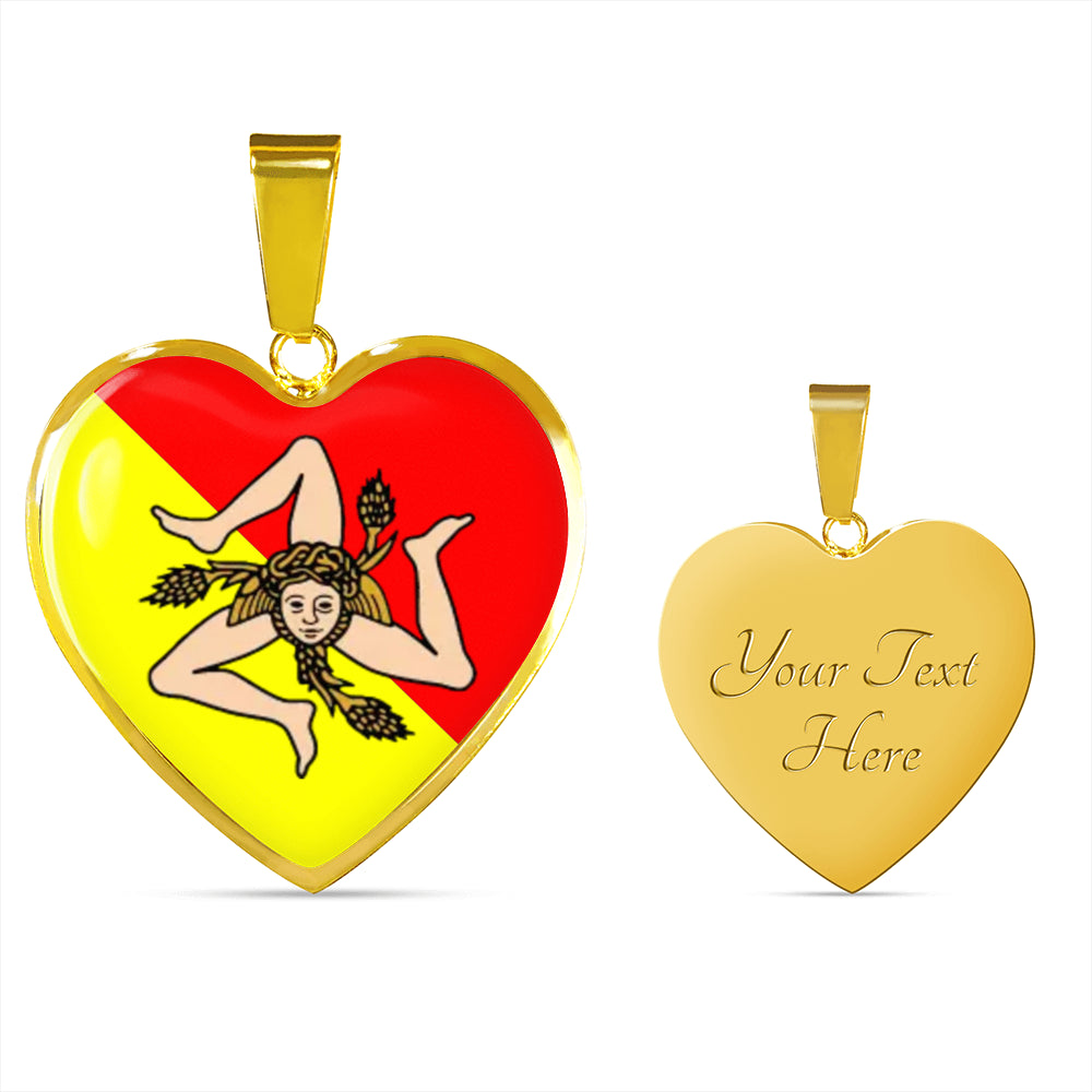 Sicilian Heart Necklace