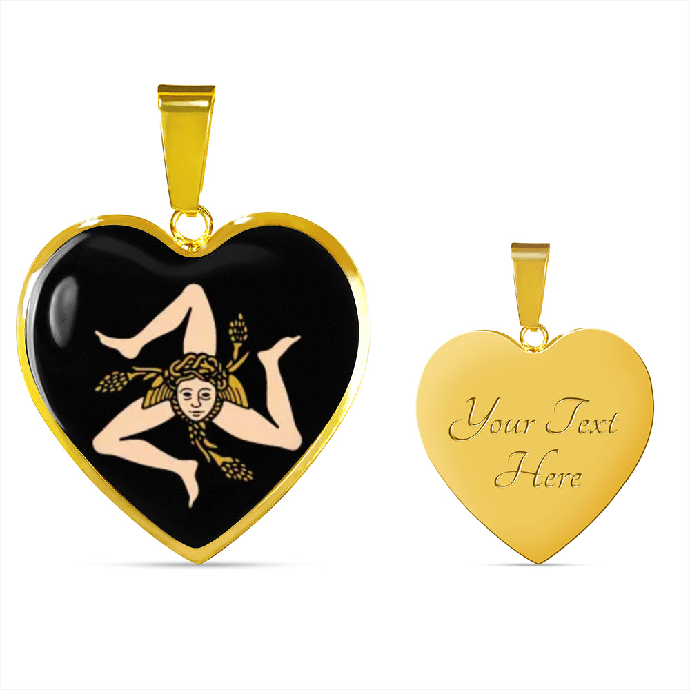 Sicilian Heart Necklace