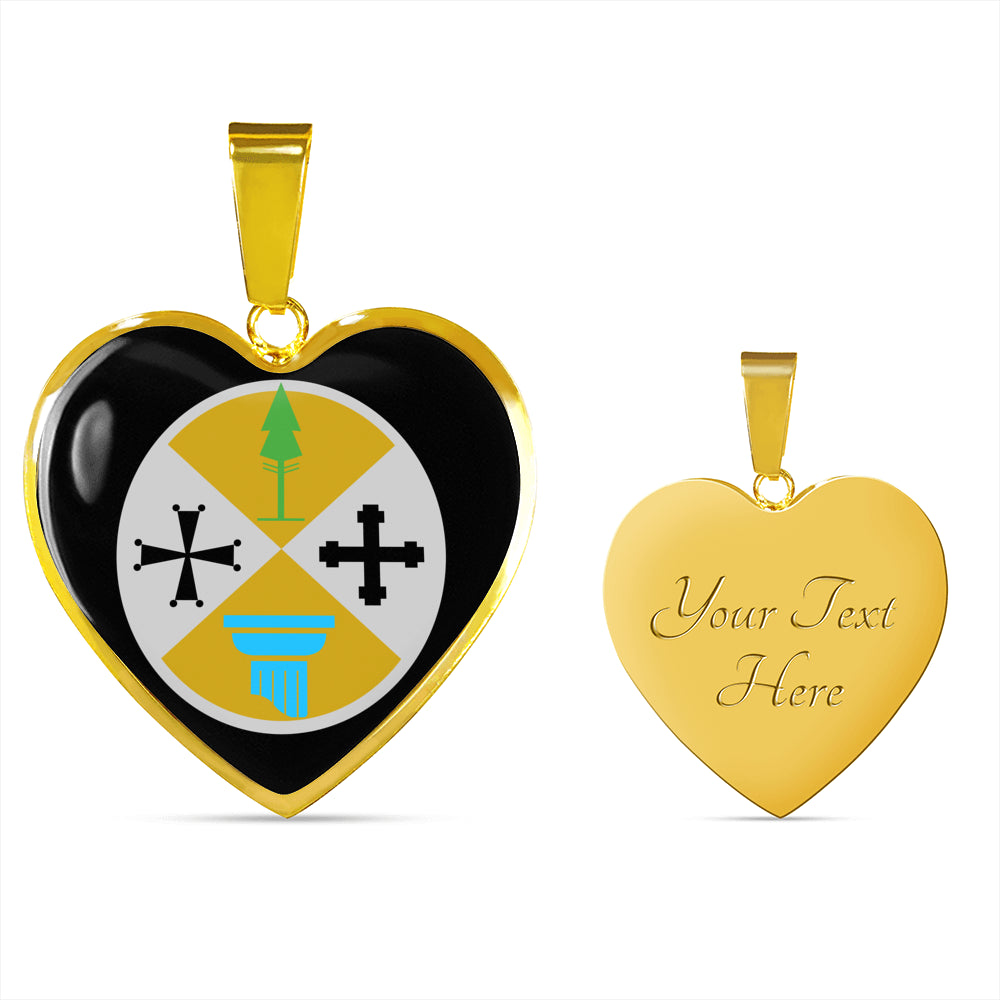 Calabrese Heart Necklace