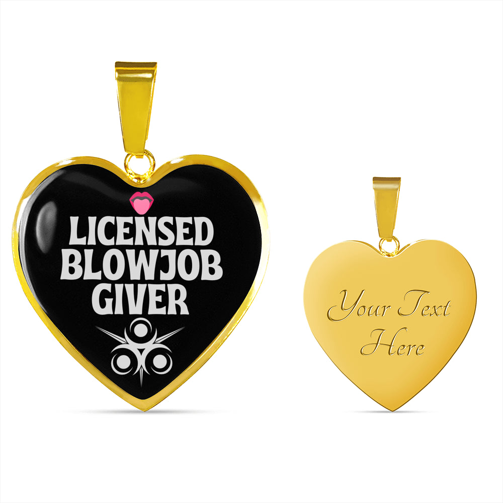 Licensed Blowjob Giver