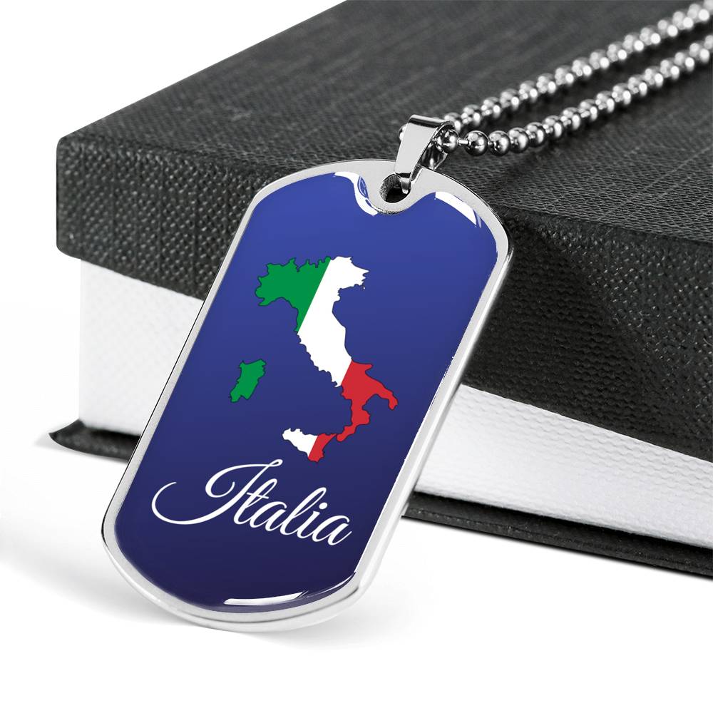 Italia Dog Tag