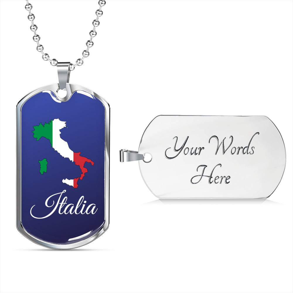 Italia Dog Tag