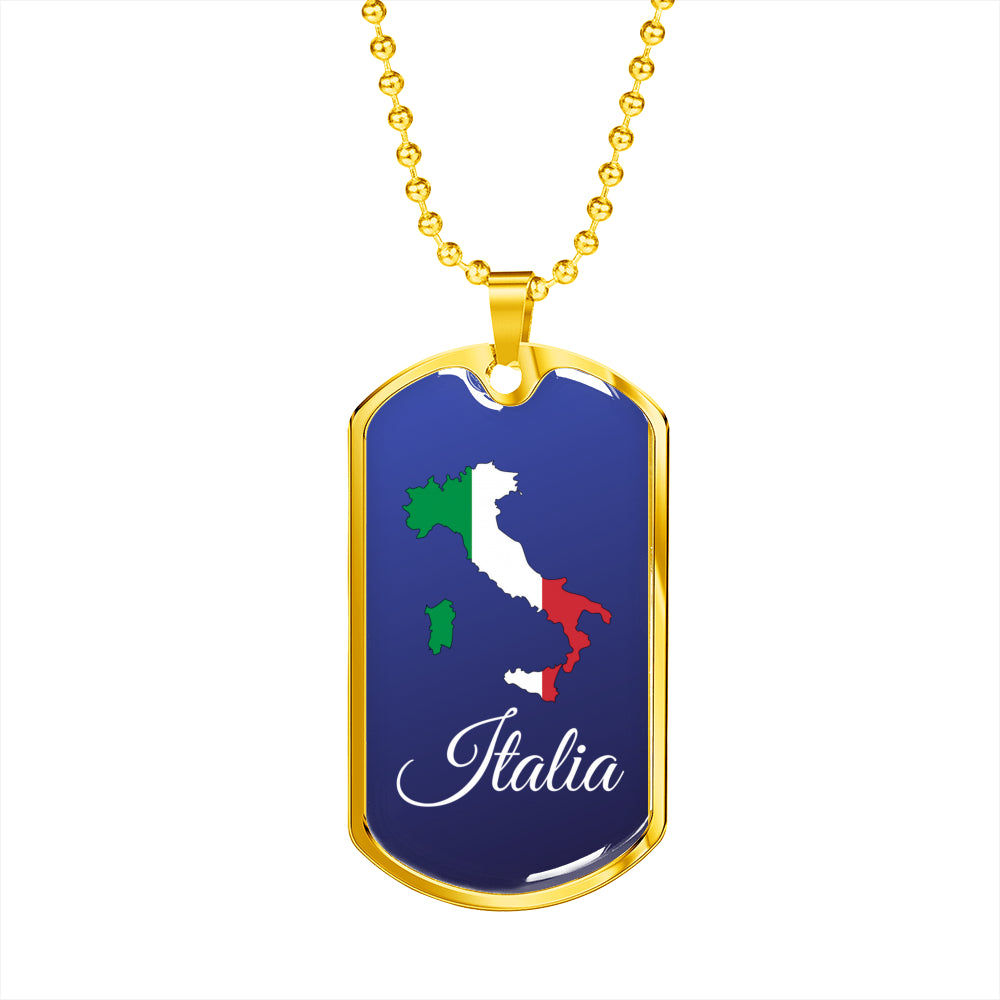 Italia Dog Tag