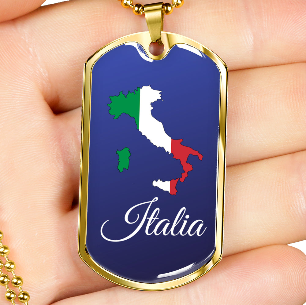 Italia Dog Tag