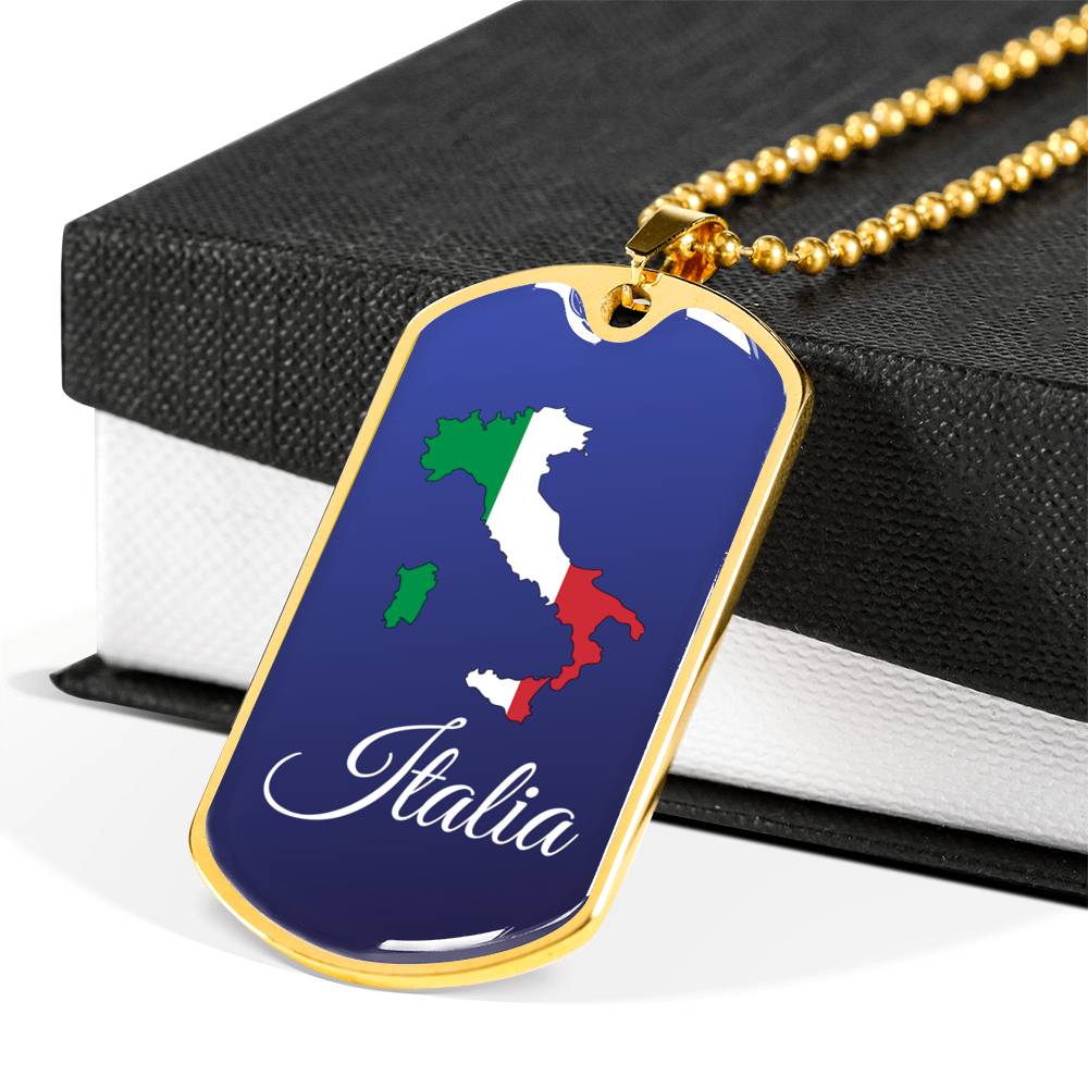 Italia Dog Tag