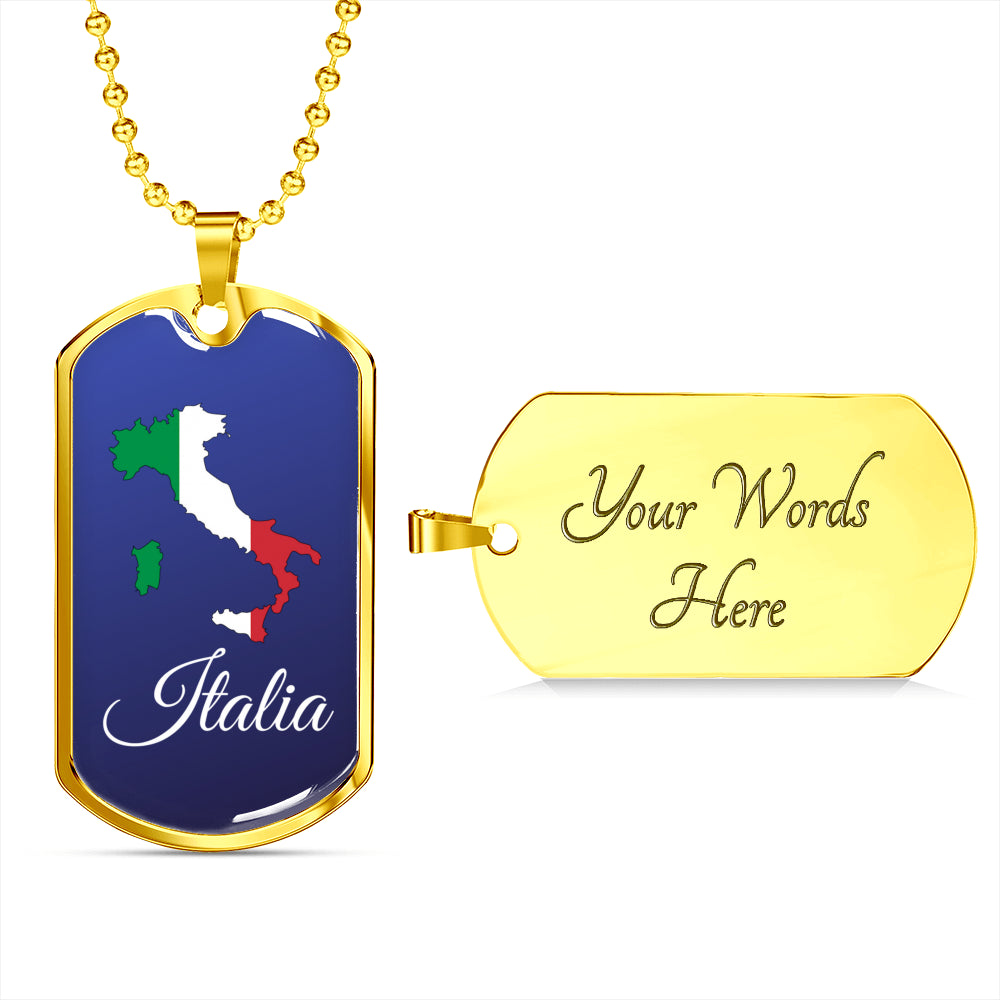Italia Dog Tag