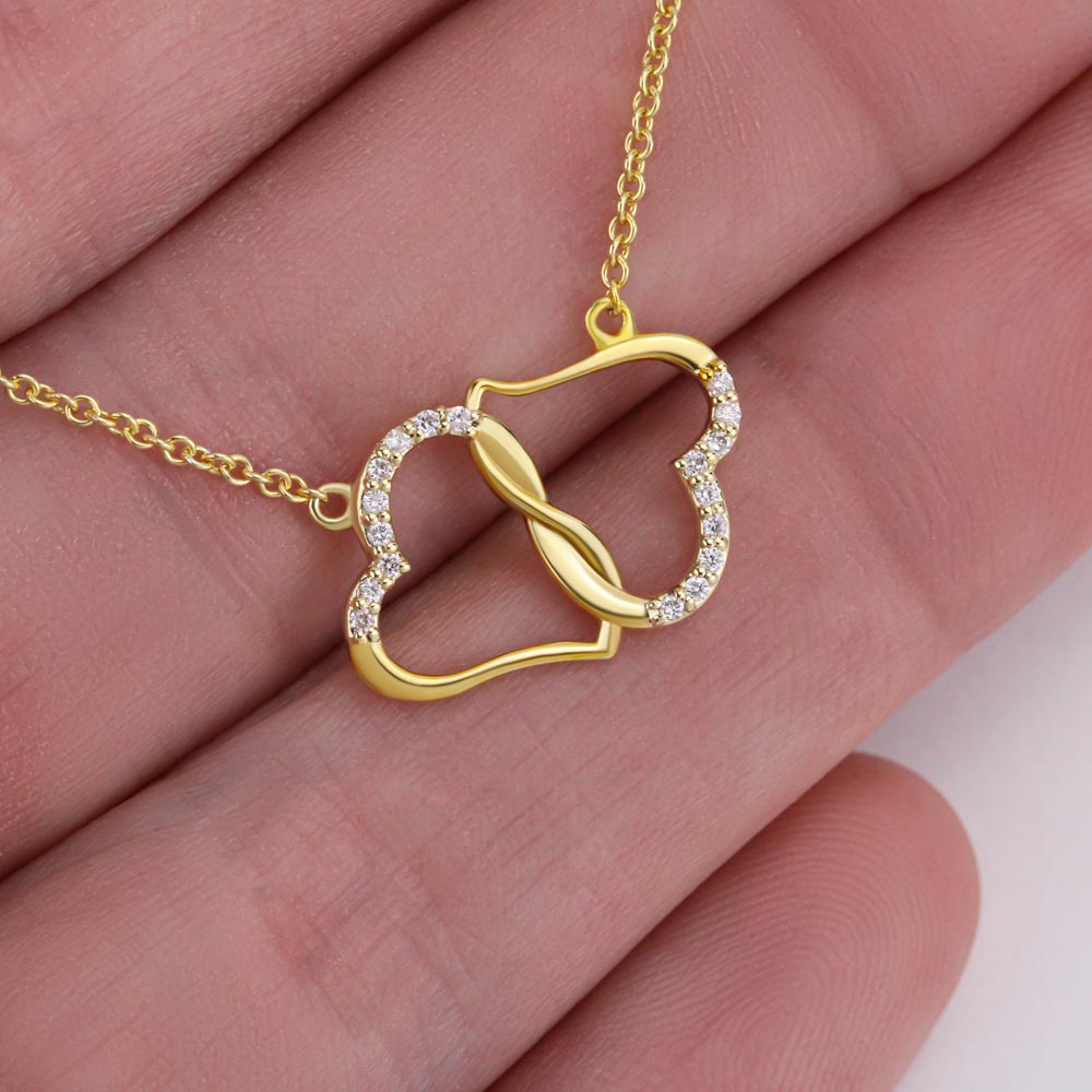 Always Connected Heart To Heart Everlasting Love Necklace