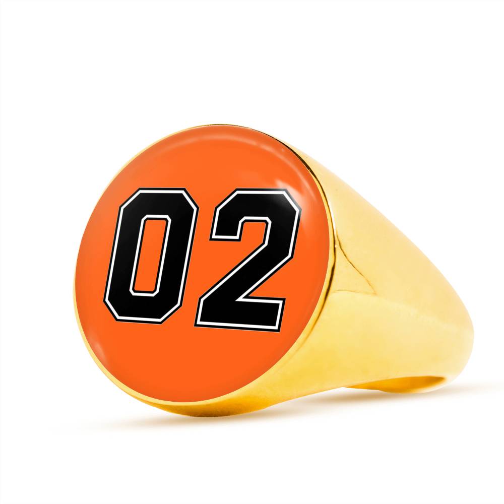 02 Signet Ring Total Orange