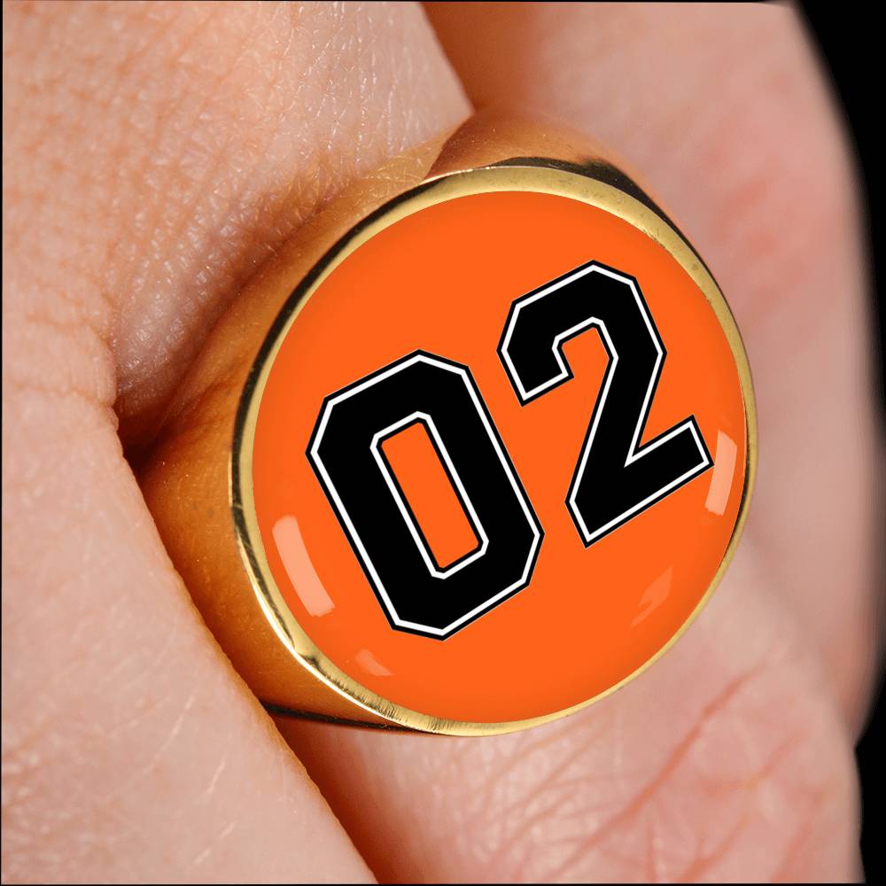 02 Signet Ring Total Orange
