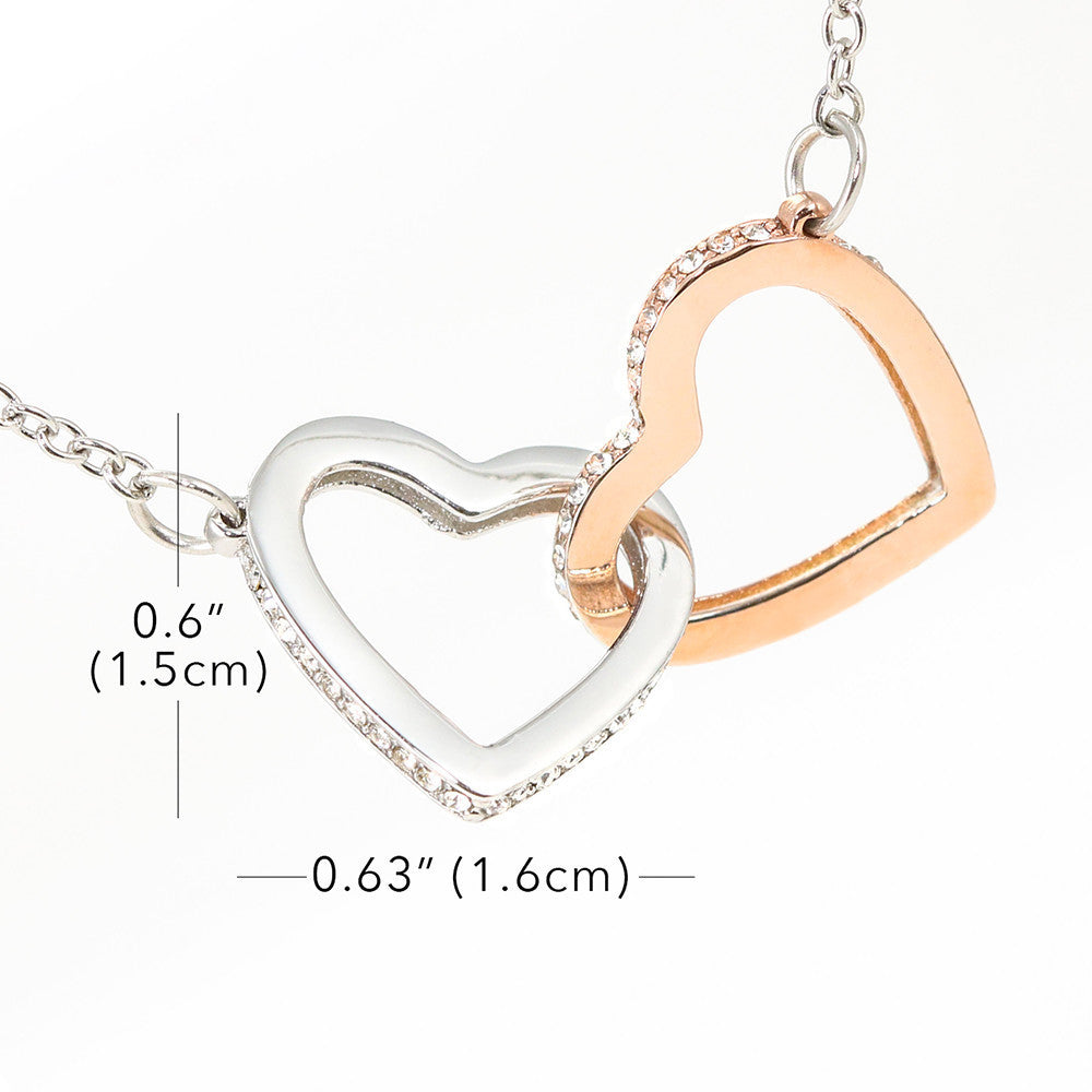 Interlocking Heart  Necklace