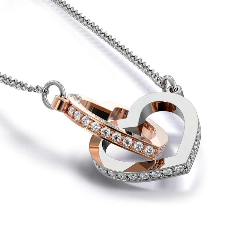 Interlocking Heart  Necklace