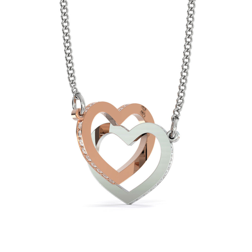 Interlocking Heart  Necklace