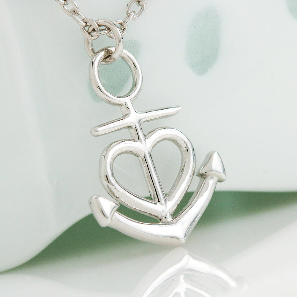 Friendship Anchor Necklace