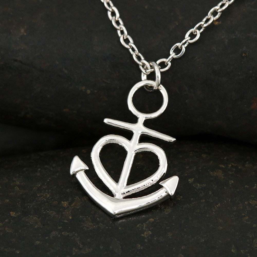 Friendship Anchor Necklace