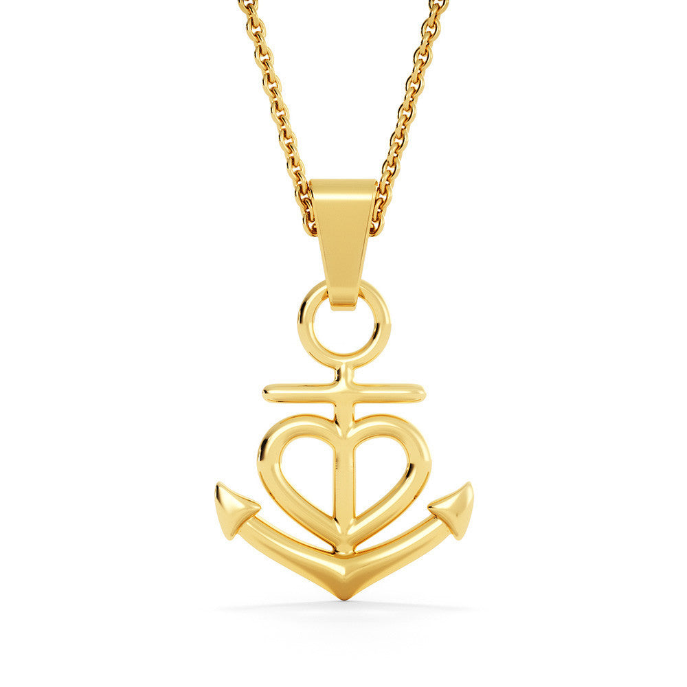 Friendship Anchor Necklace