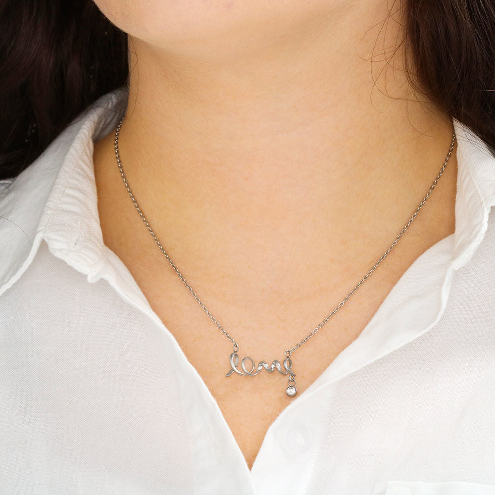 Italian Pride Love Necklace