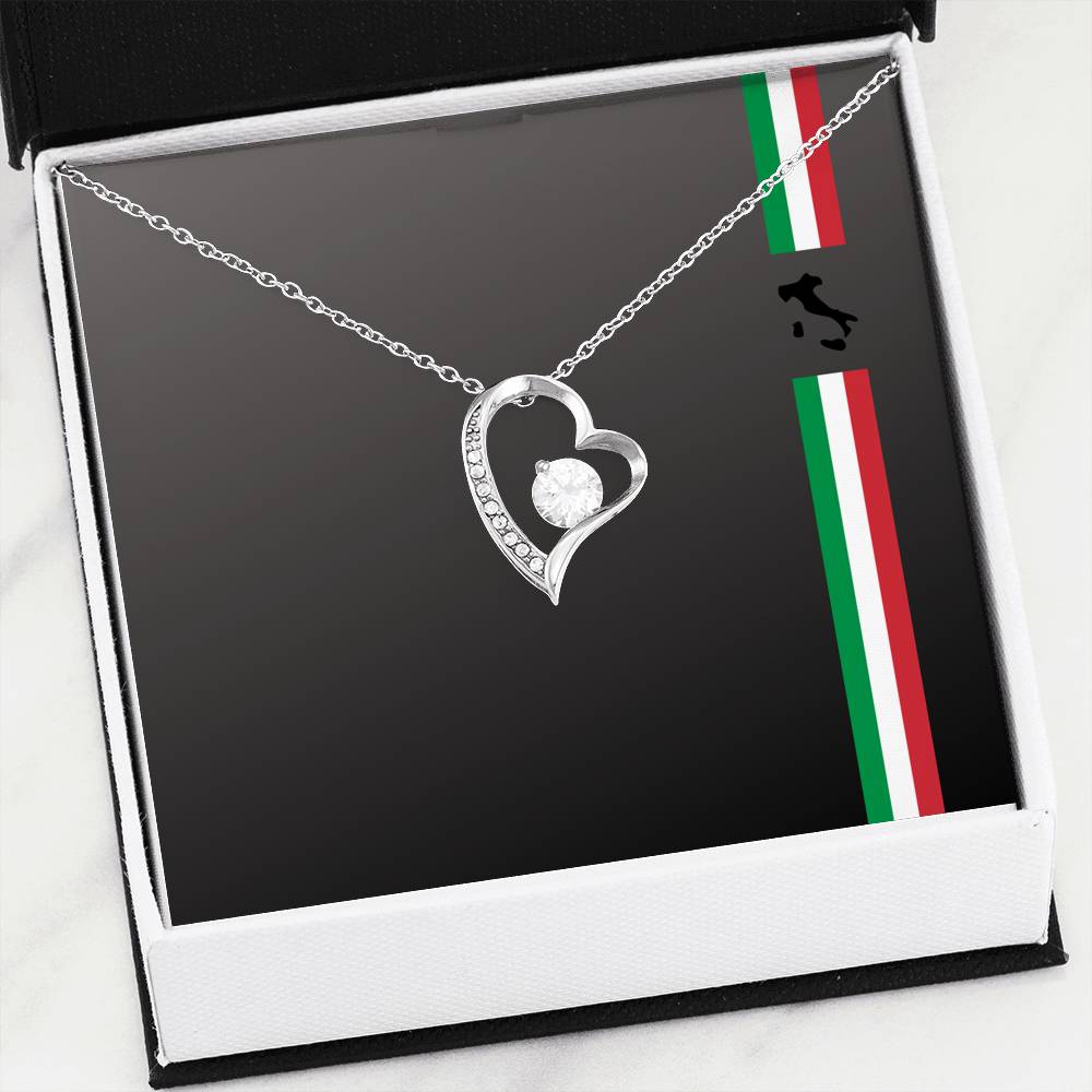 Italian Pride Forever Love Necklace