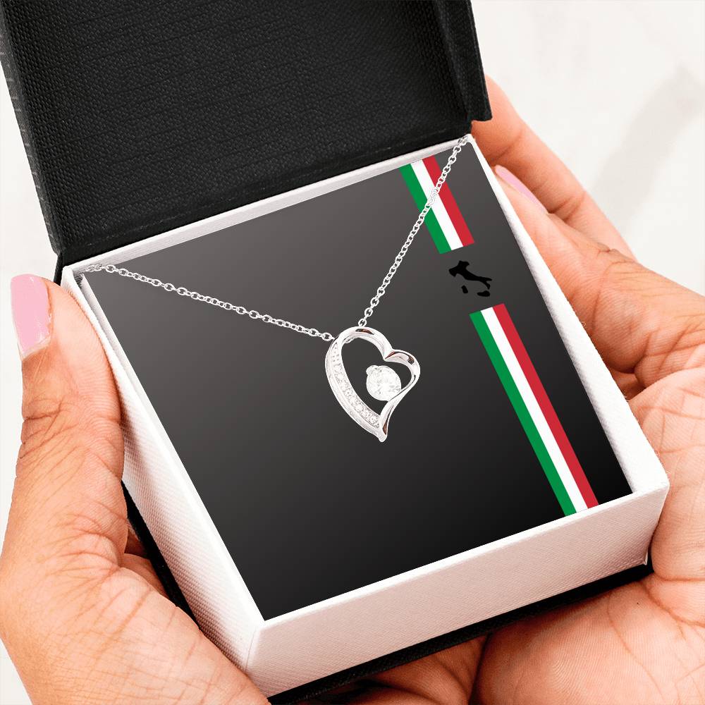 Italian Pride Forever Love Necklace