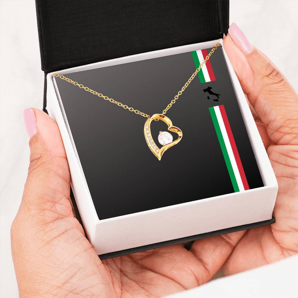 Italian Pride Forever Love Necklace