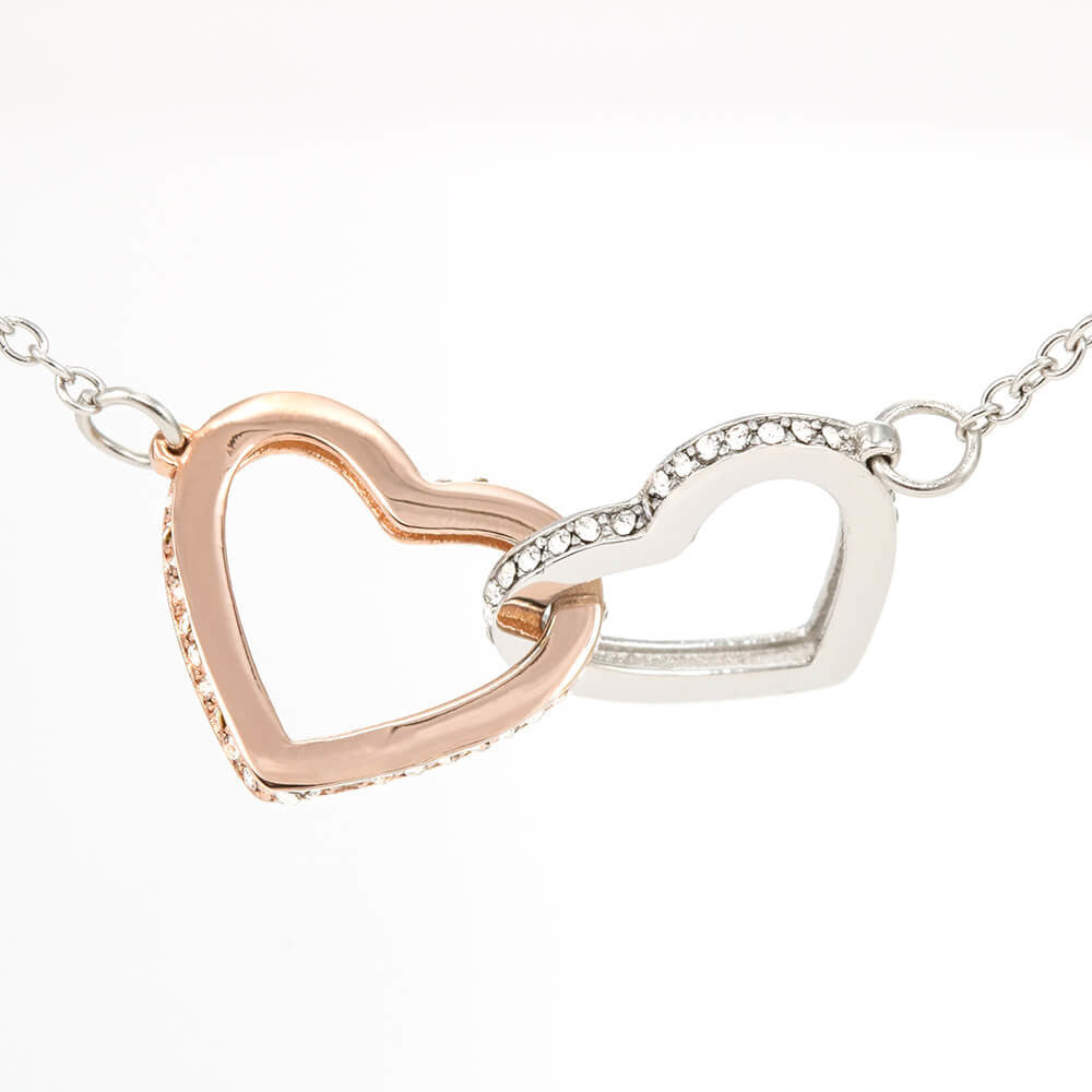 Italian Pride Interlocking Hearts Necklace