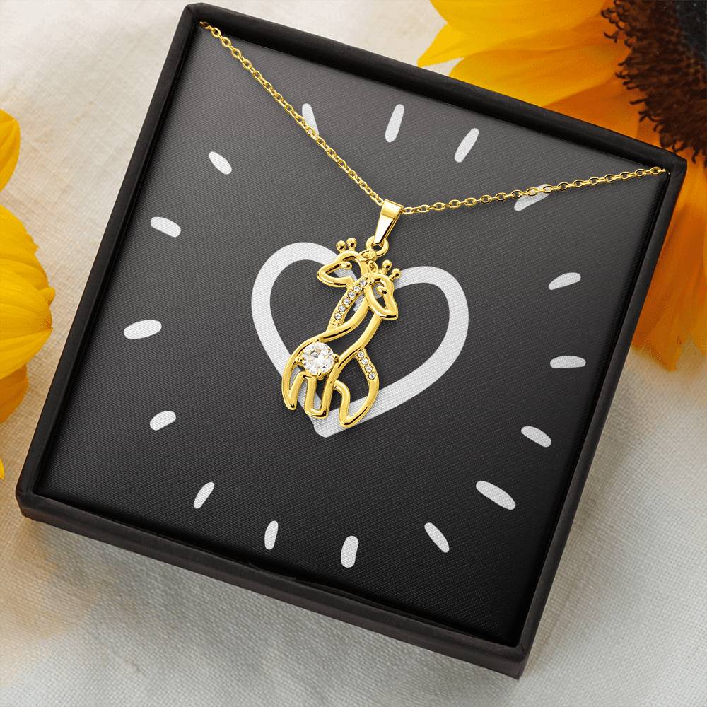 Graceful Love Giraffe Necklace