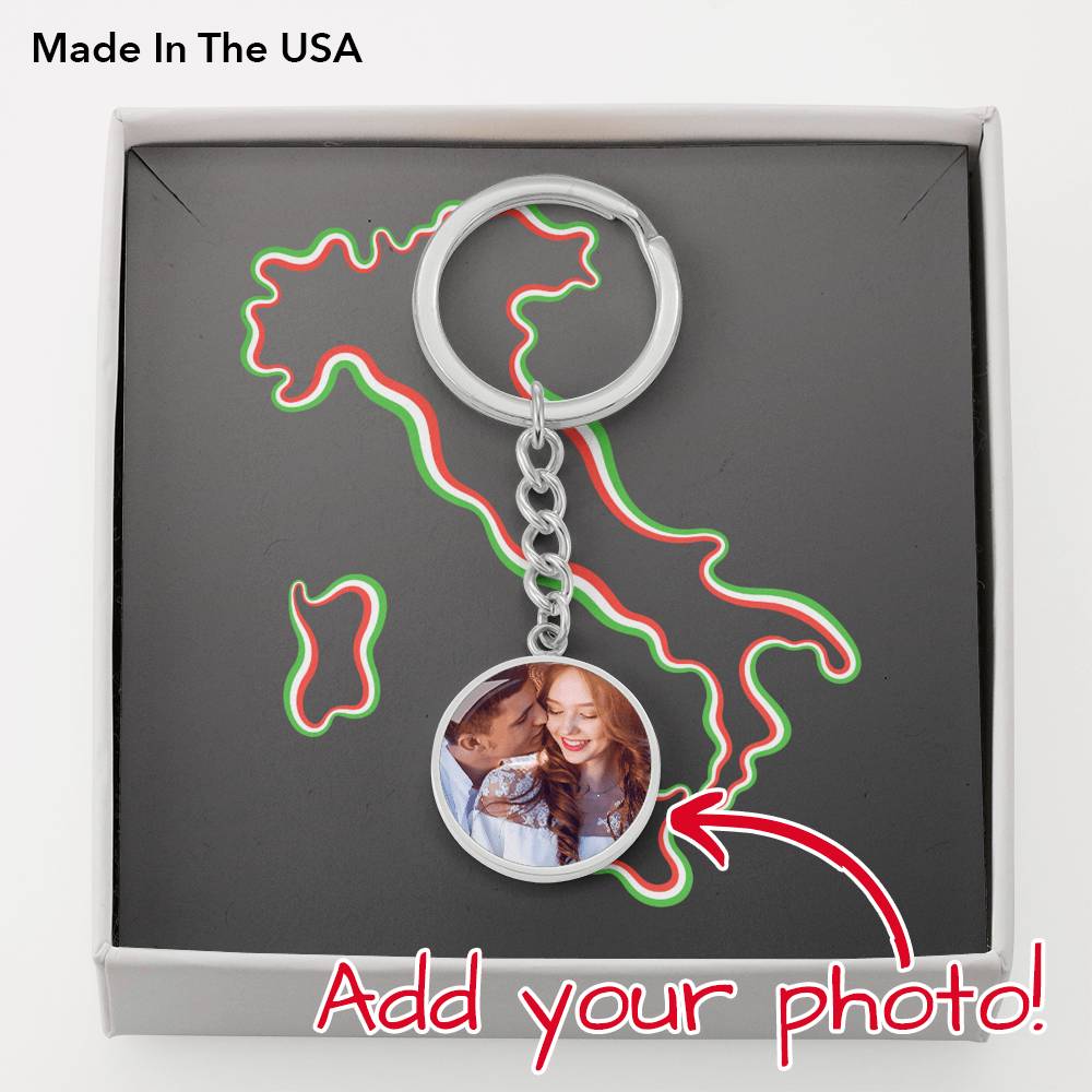 Your Own Circle Keychain
