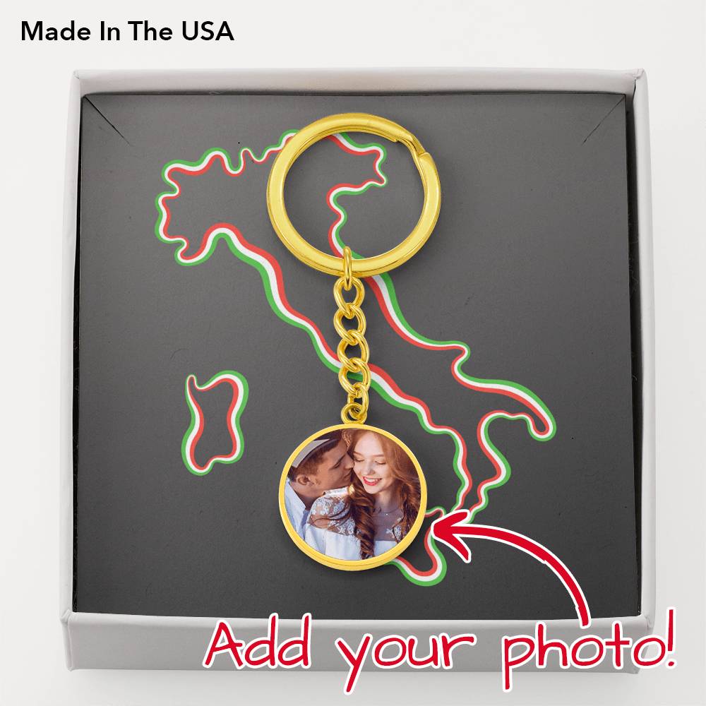 Your Own Circle Keychain
