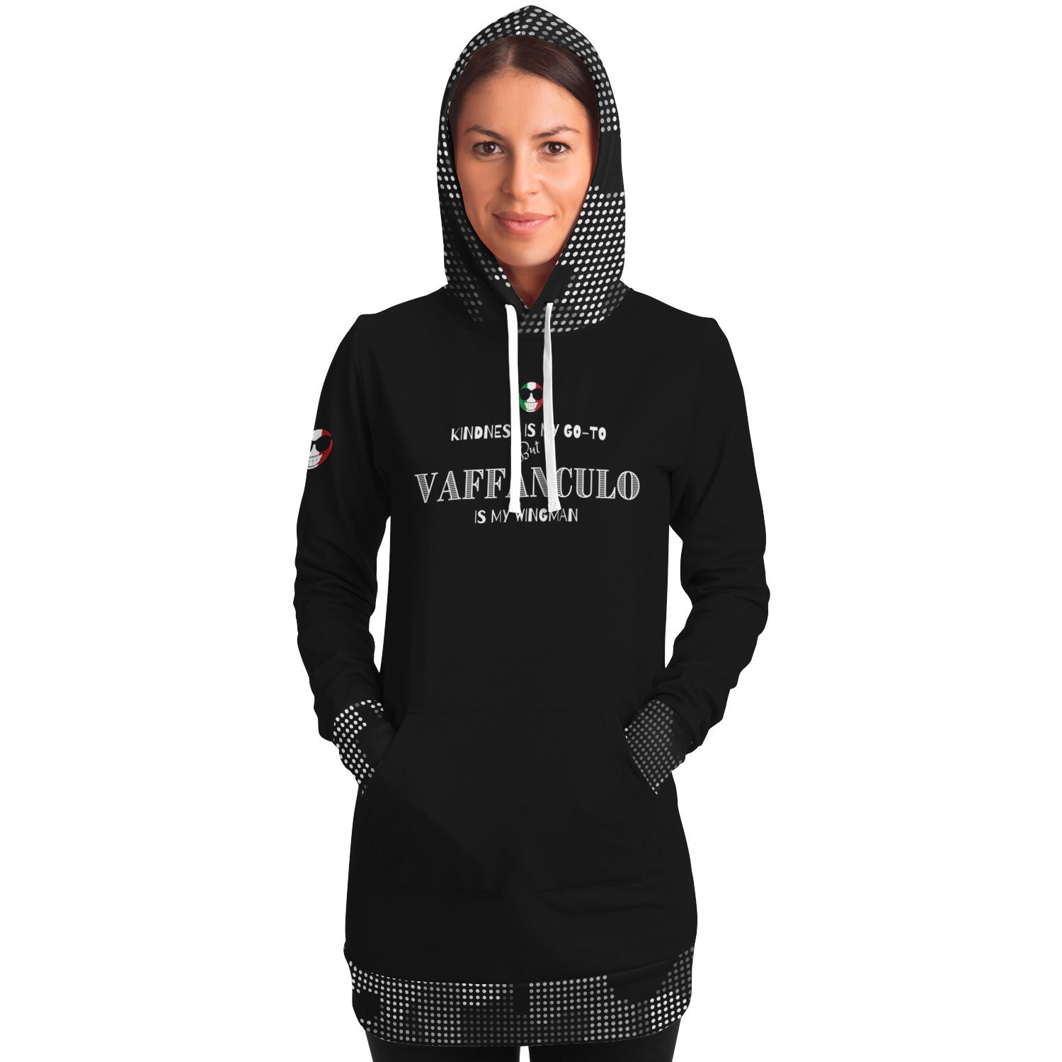 Vaffanculo Is My Wingman Hoodie Dress