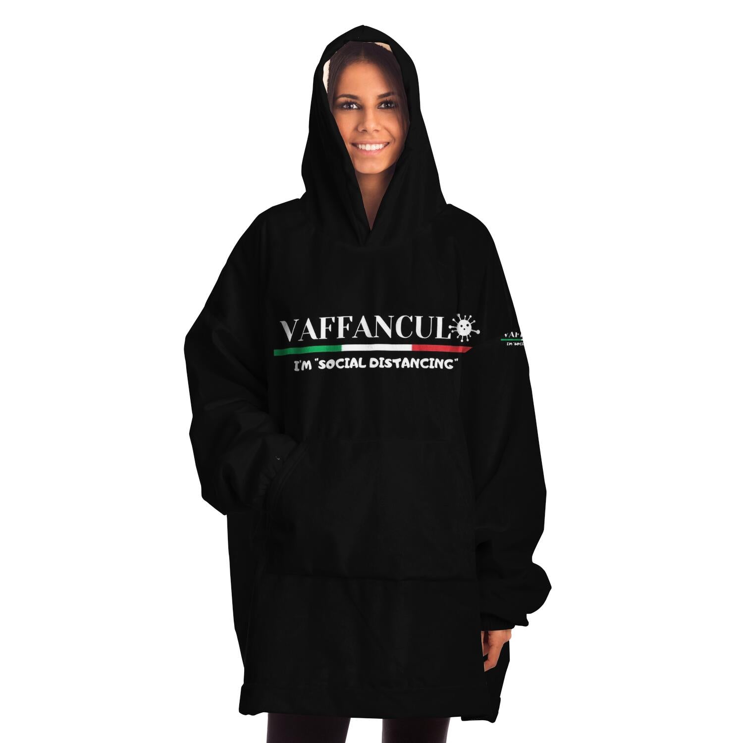 Vaffanculo I'm "Social Distancing" Snug Hoodie