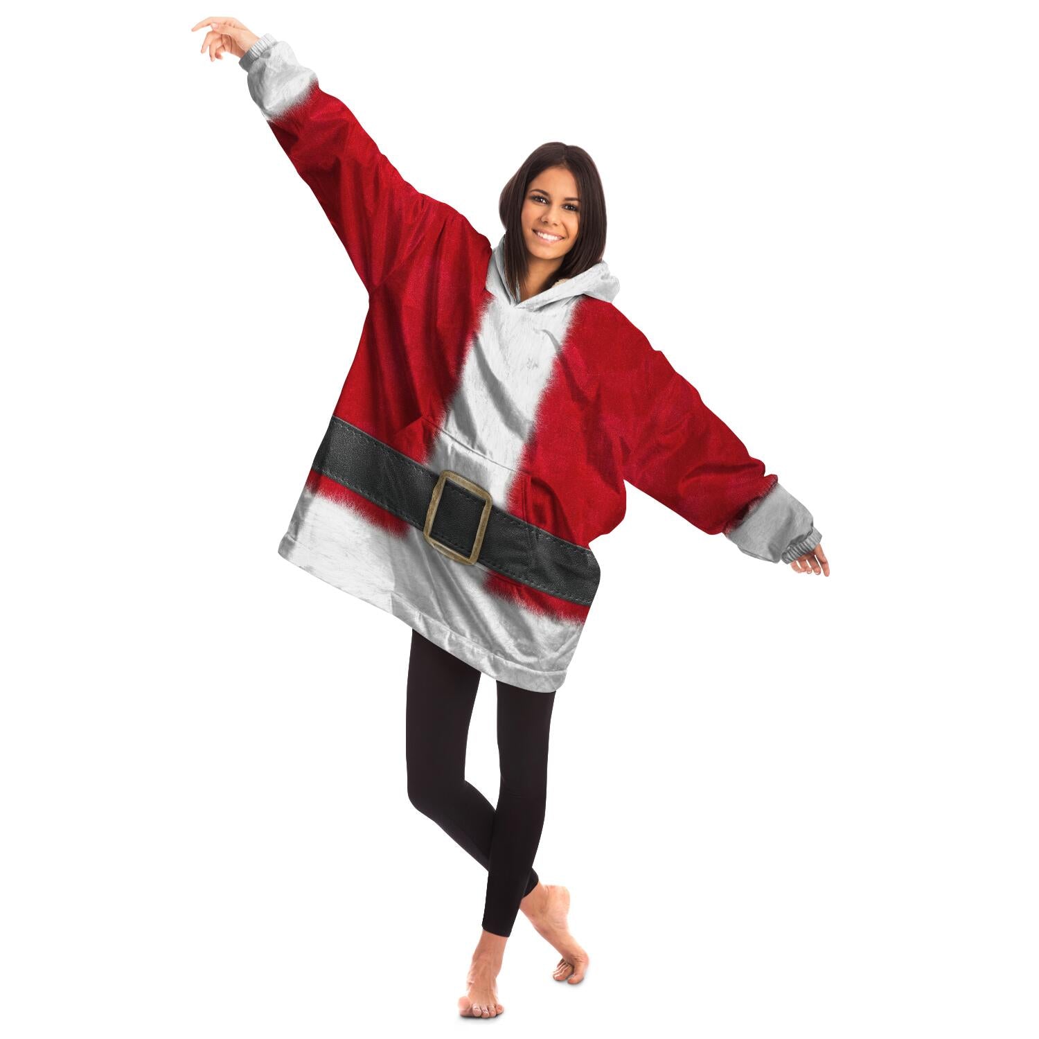 Santa Snug Hoodie AOP