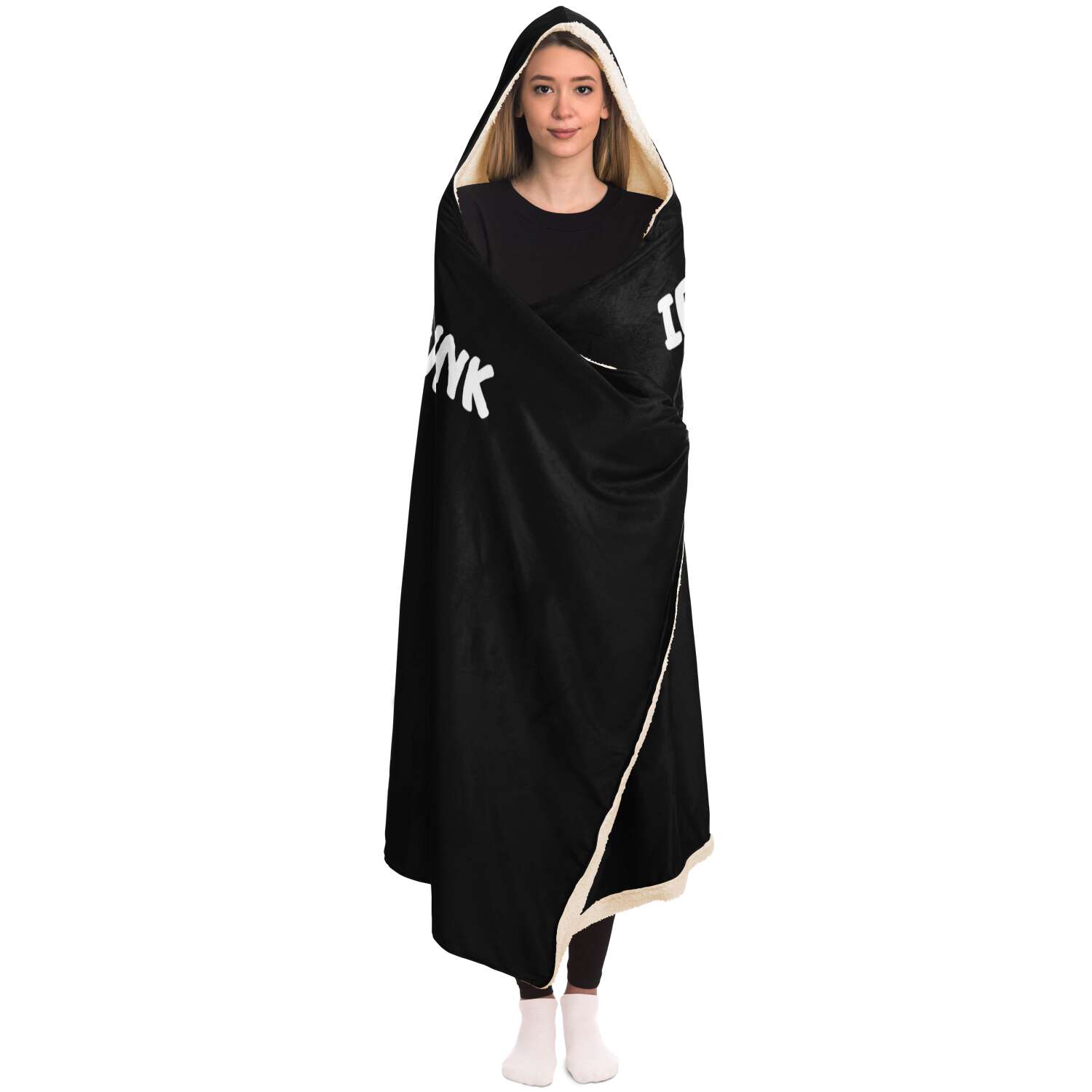 Funny Lost Or Drunk Hooded Blanket