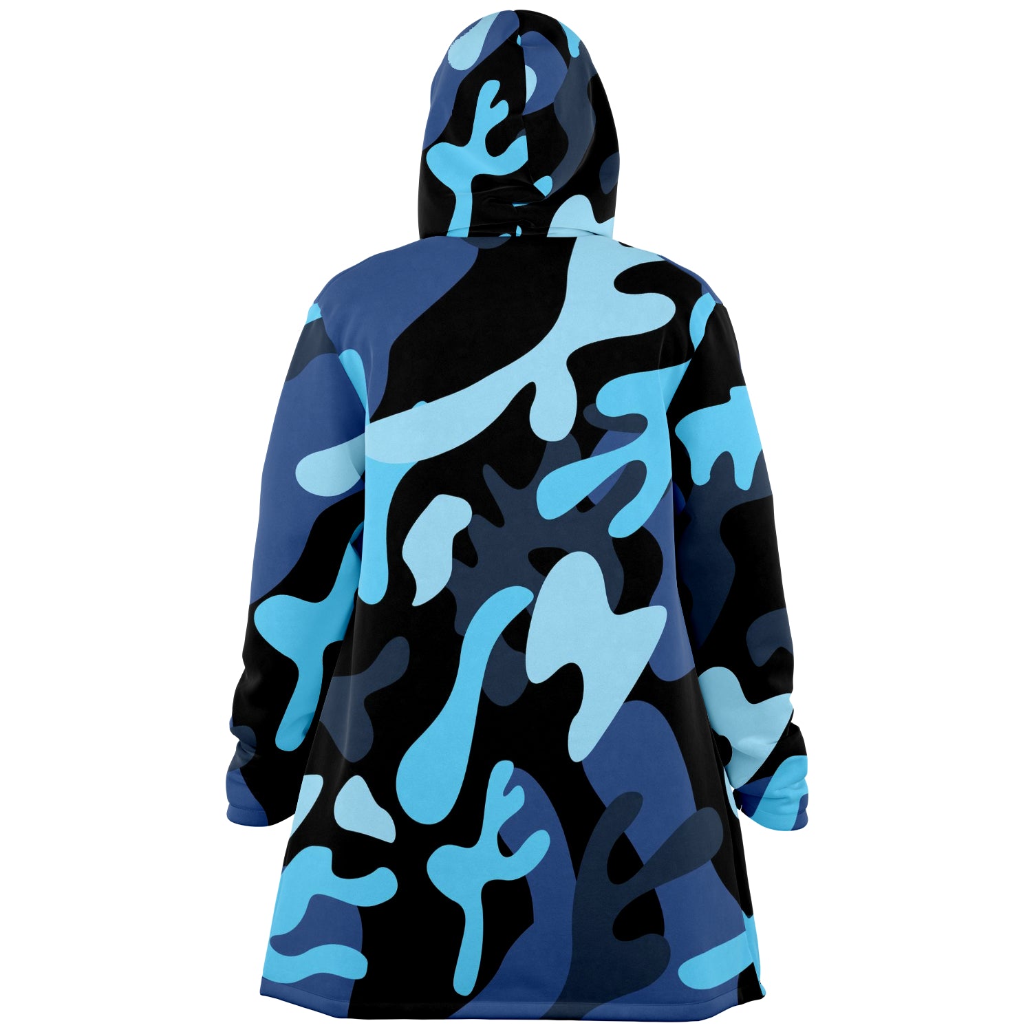 Italian Pride Blu Camo Microfleece Cloaks