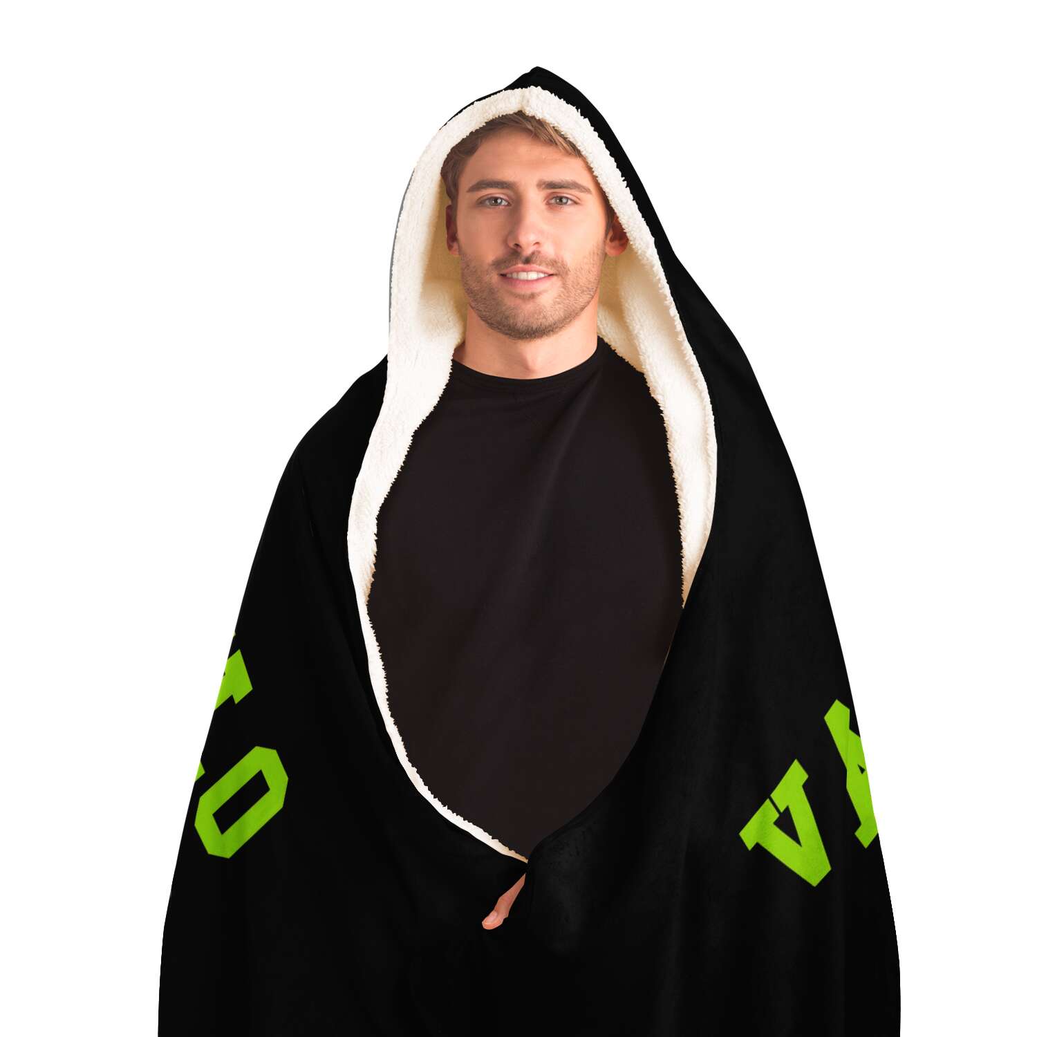 Vaffanculo And Have A Nice Day Hooded Blanket