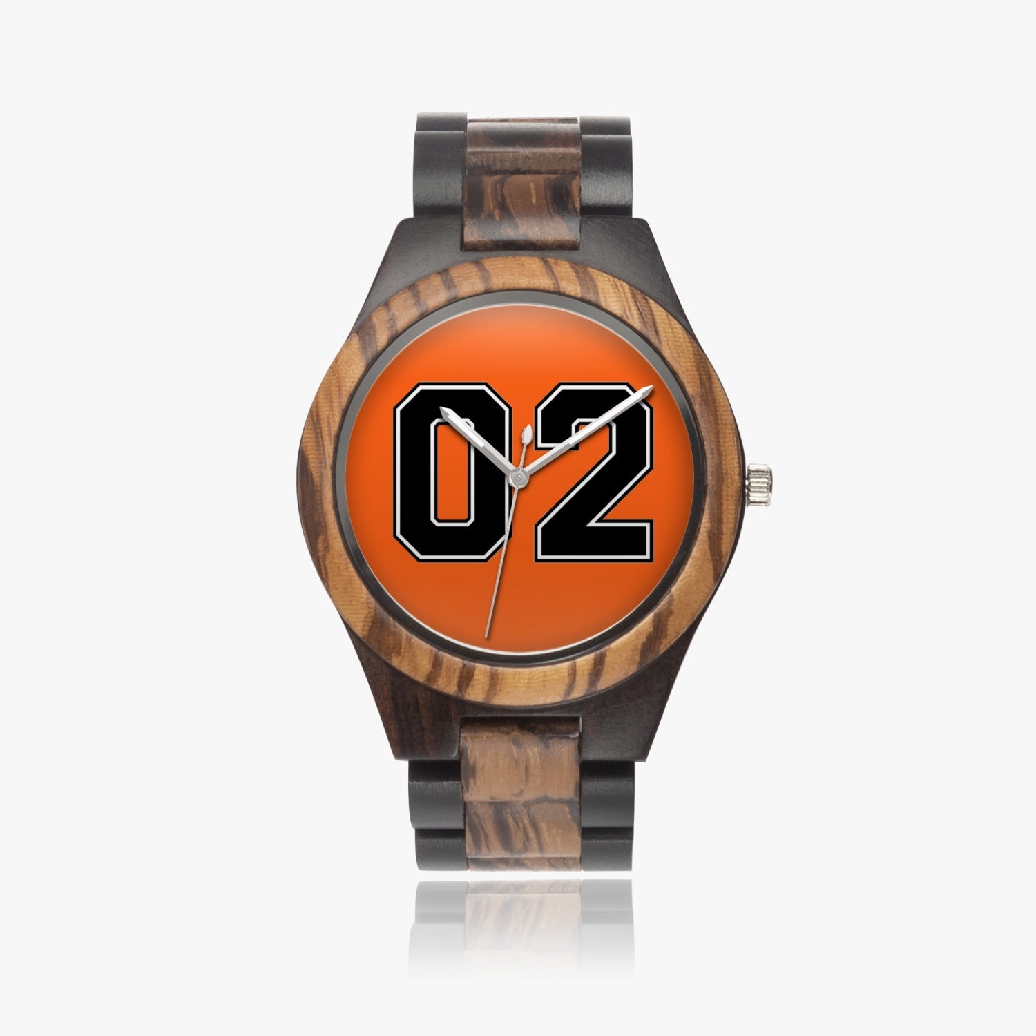 02 Contrast Wooden Watch