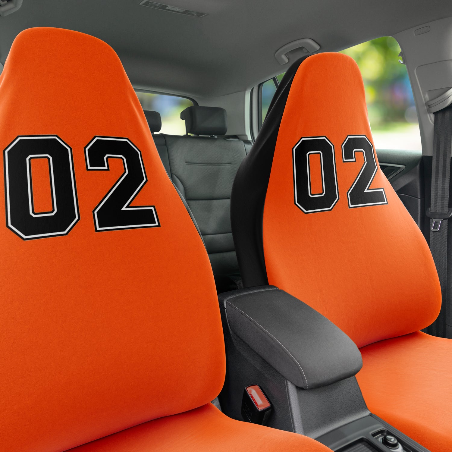 02 Car Seat Covers (Set Of 2)