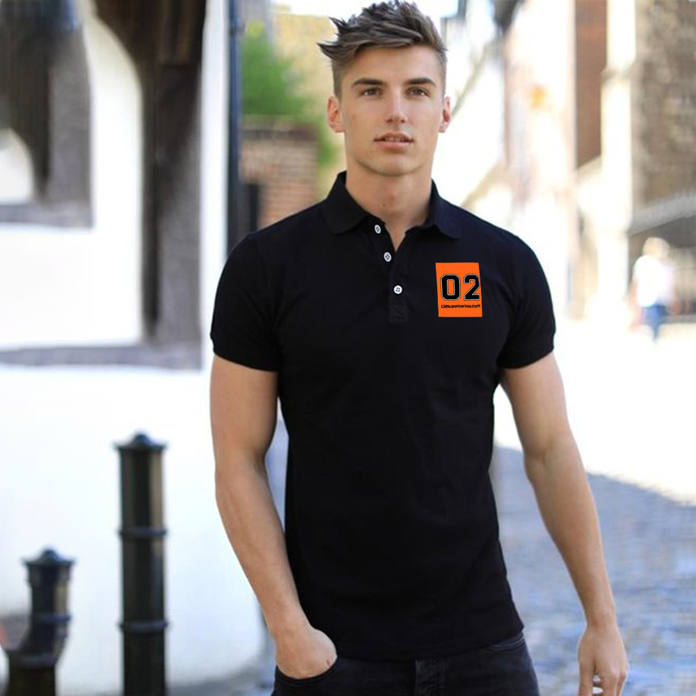 02 Men Polo Shirt Short Sleeve