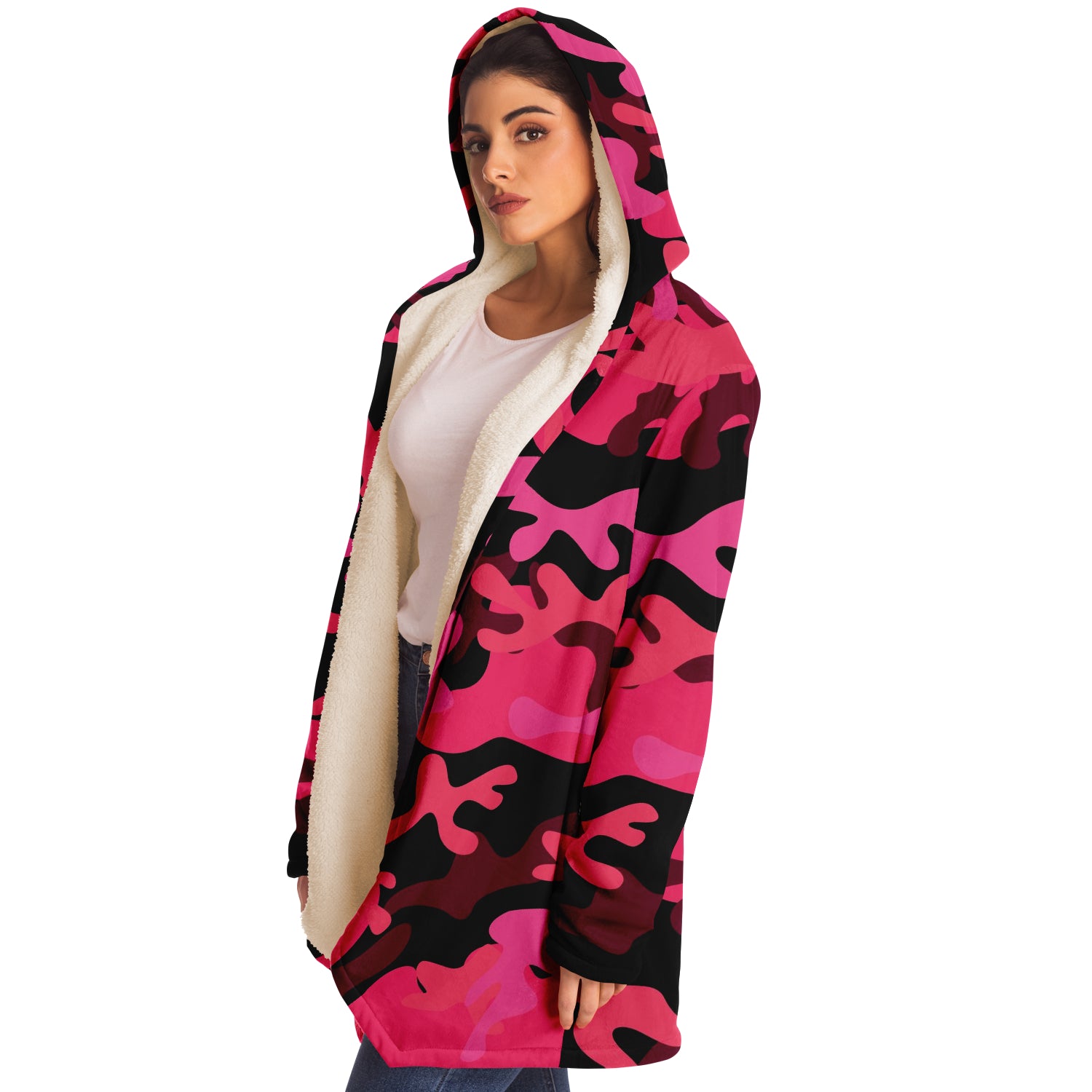 Italian Pride Pink Camo Cloak