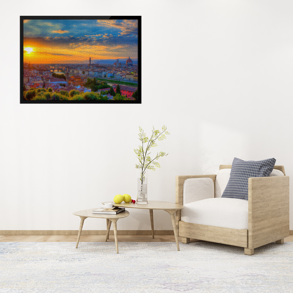 Florence Jigsaw Wooden Puzzle 1000 Pieces