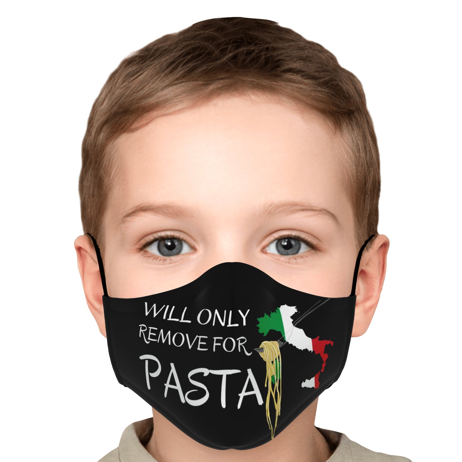 Will Only Remove For Pasta Face Mask + 2 PM 2.5 Filters