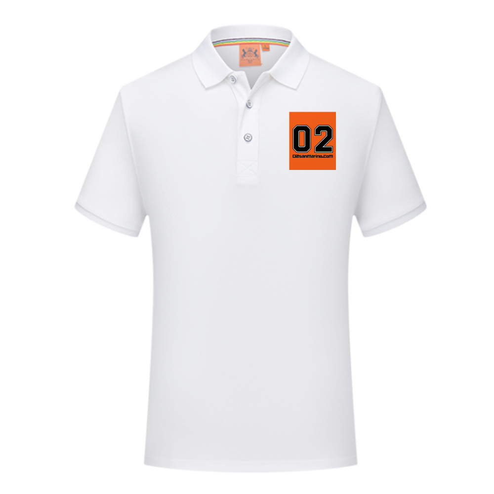 02 Men Classic Polo Shirt Short Sleeve Comfortable Breathable Modern Fit