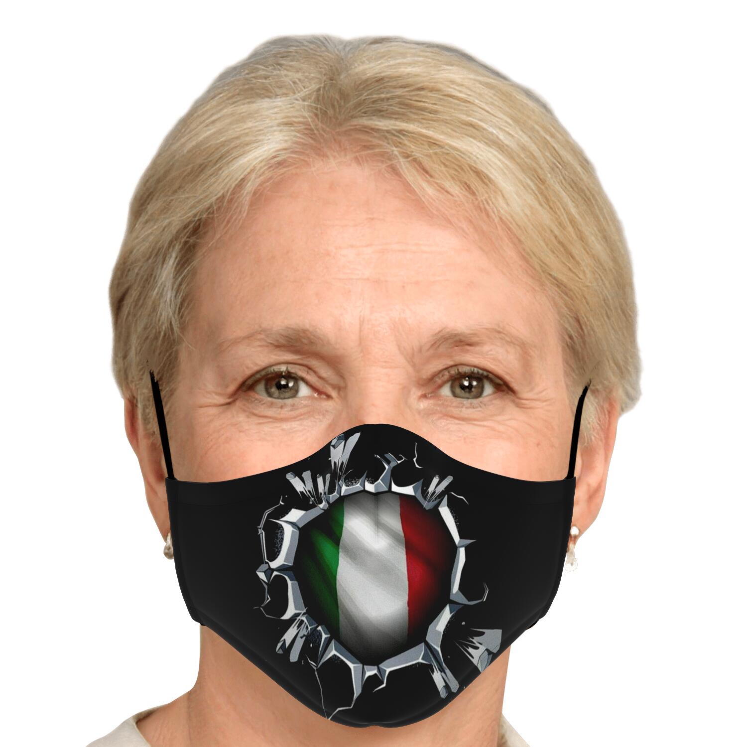 Italy Inside Custom Face Mask + 2 PM 2.5 Filters