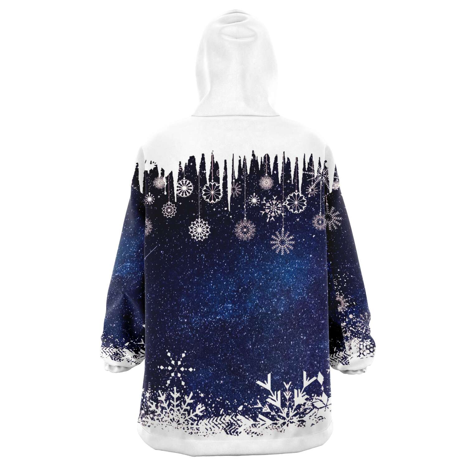 Vaffanculo Merry Xmas Galaxy Ugly Xmas Snug Hoodie