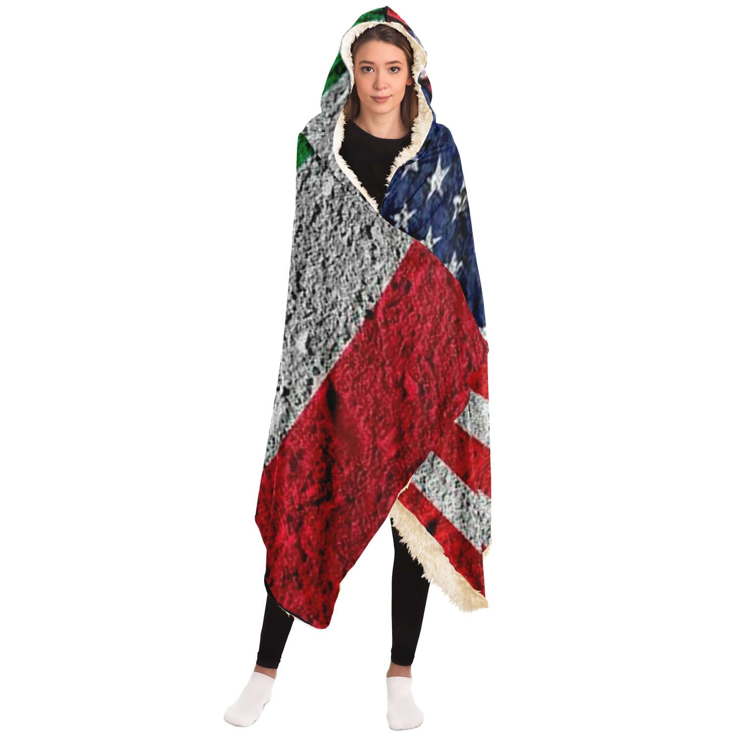 Italian American Hooded Blanket