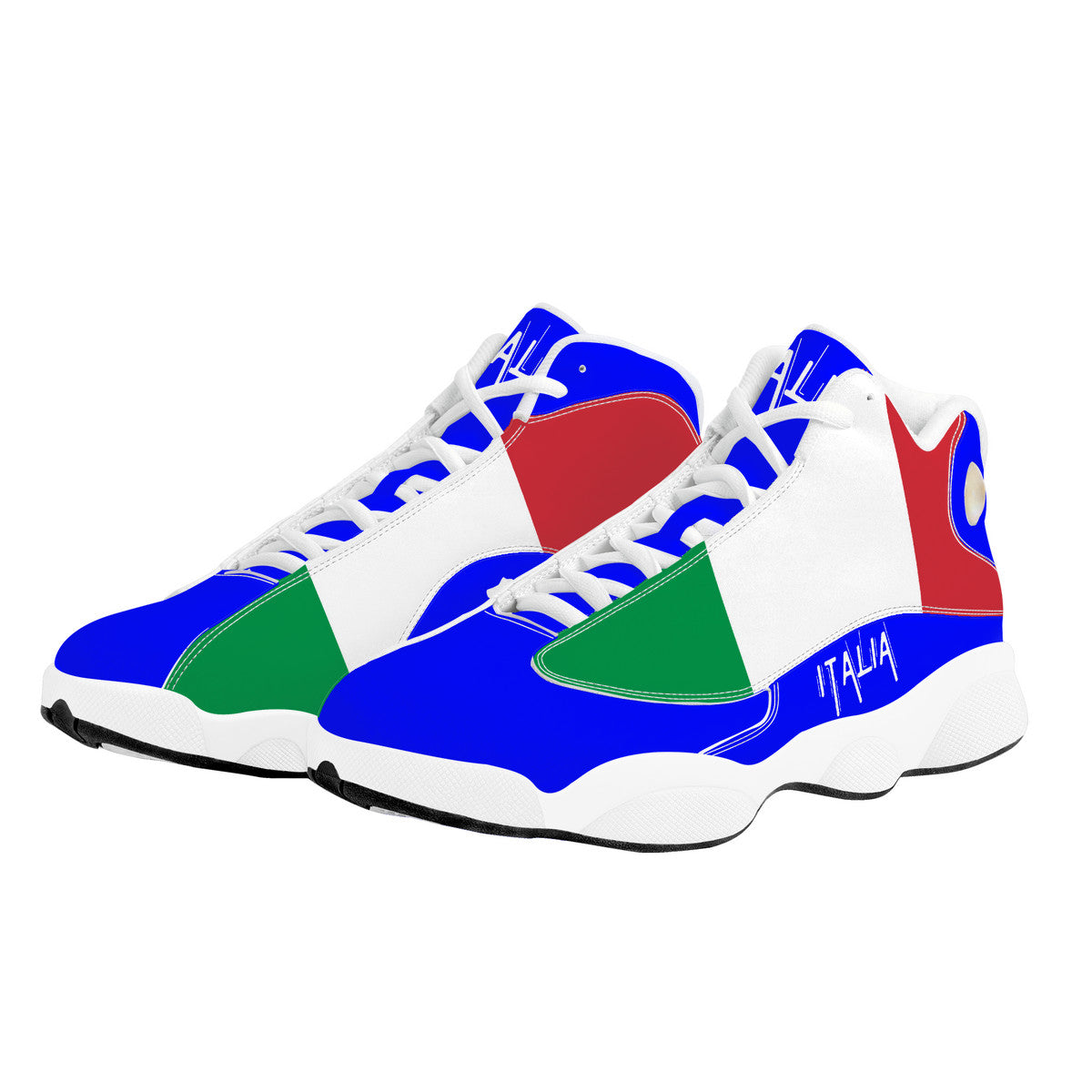 Italia Basketball Sneakers - Blu