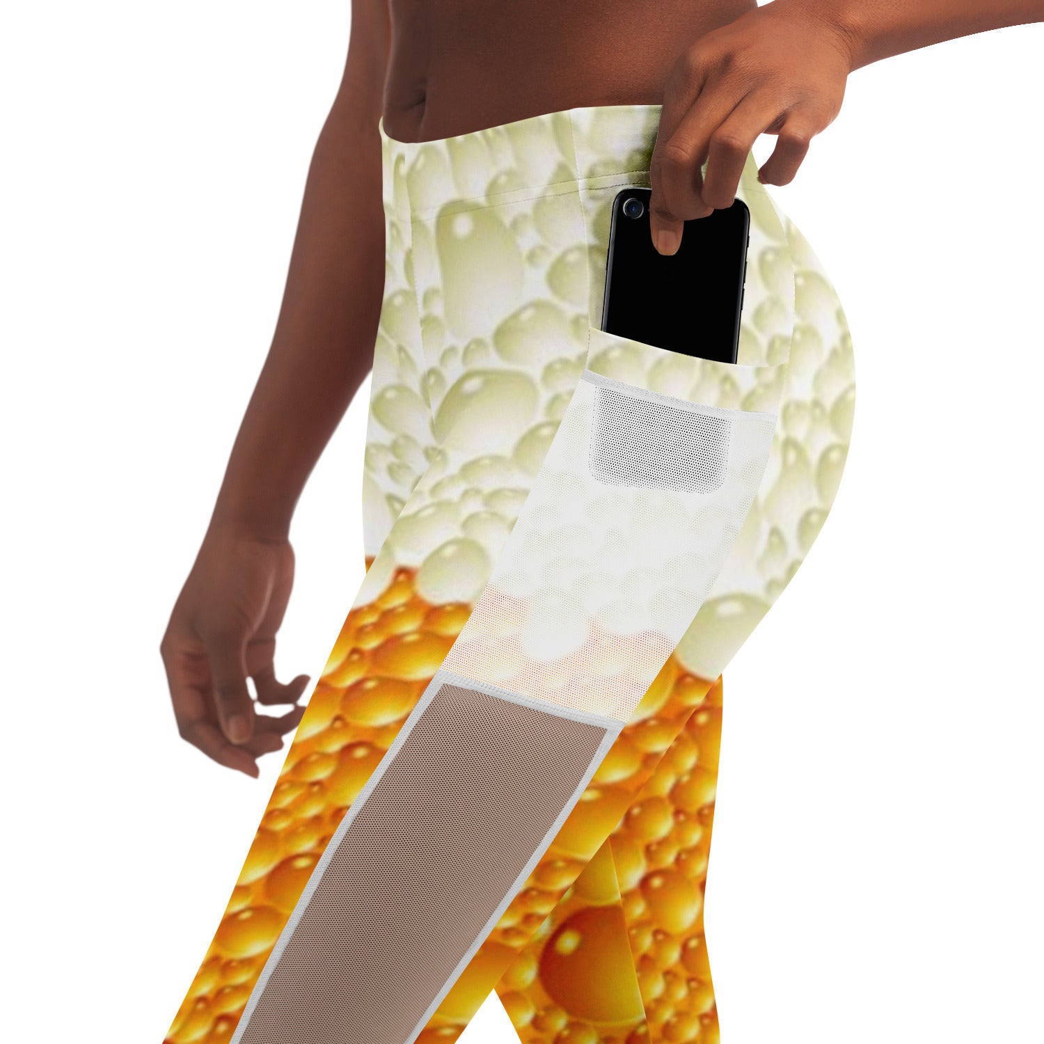 Beer Mesh PocketLeggings