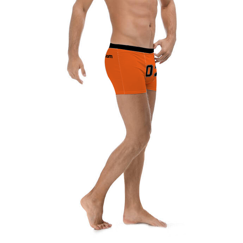 02 Men's Boxer Briefs Polyester Underwear