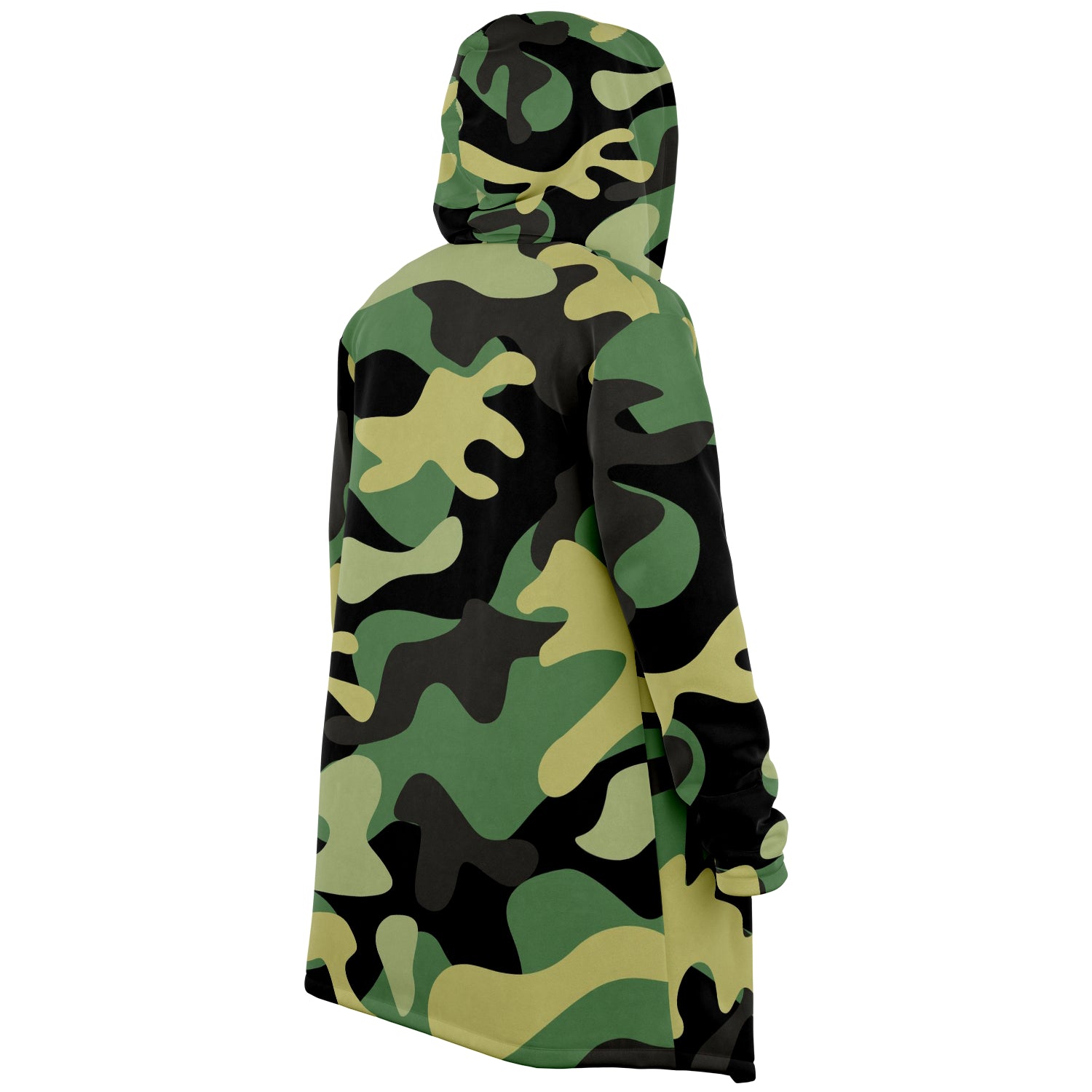 Italia Gren Camo Microfleece Cloak