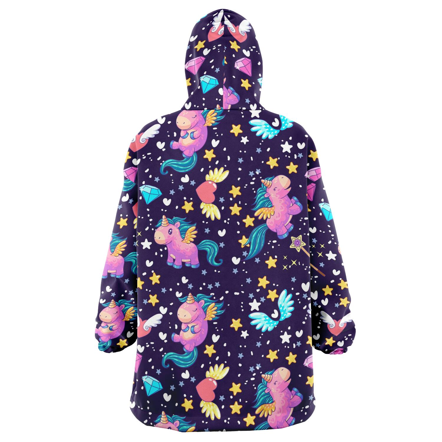 Space Unicorn Snug Hoodie AOP