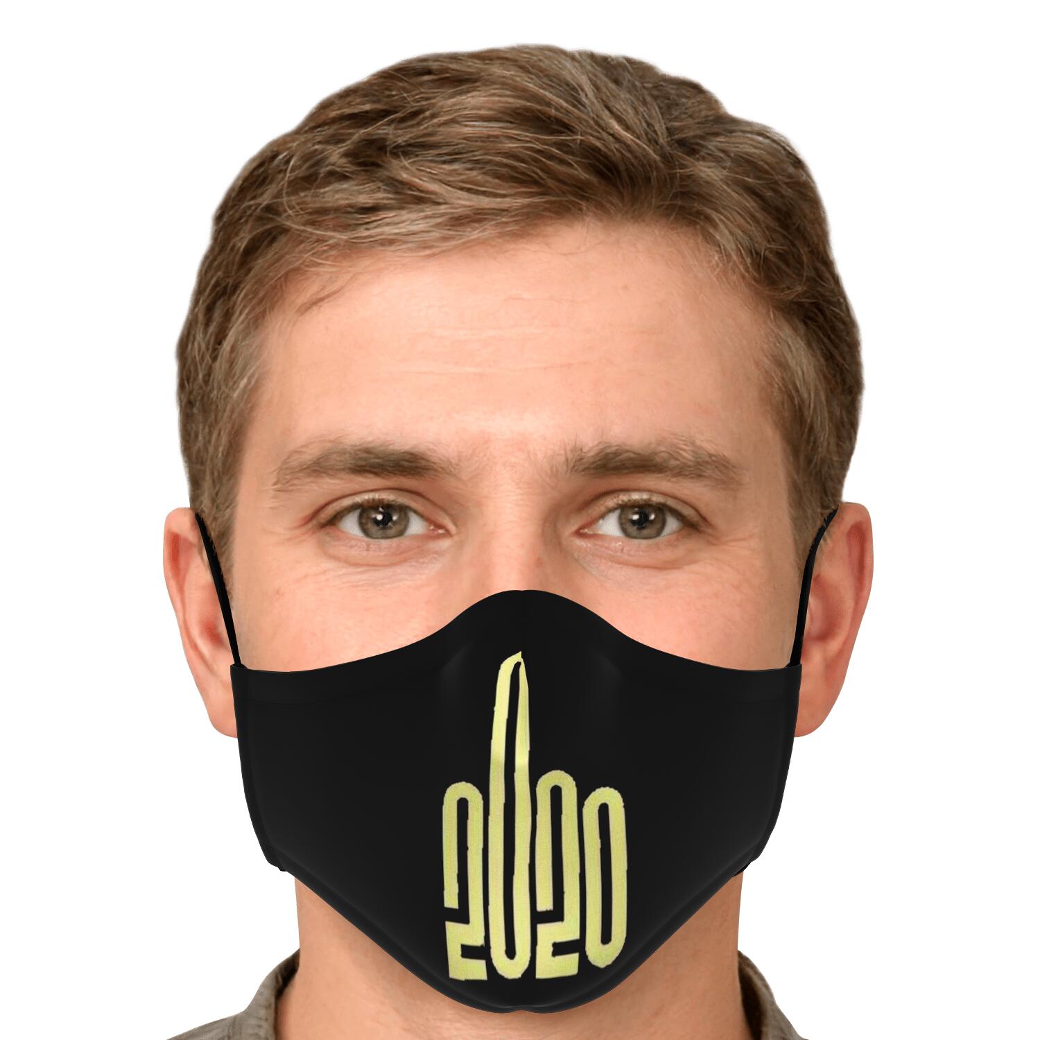 2020 Mid-Finger Face Mask + 2 PM 2.5 Filters