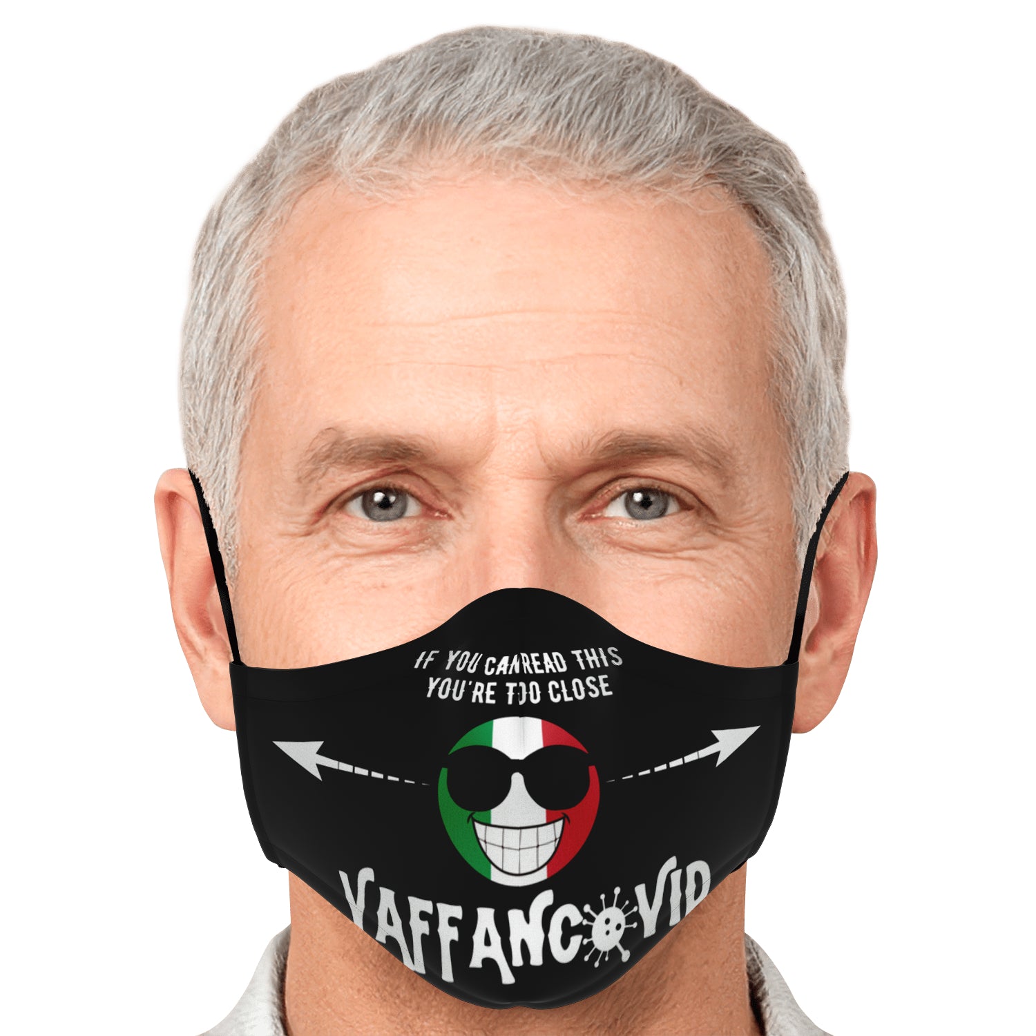 Vaffancovid You're Too Close Face Mask + 2 PM 2.5 Filters